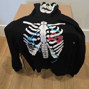 🫣Hoodie face zip up